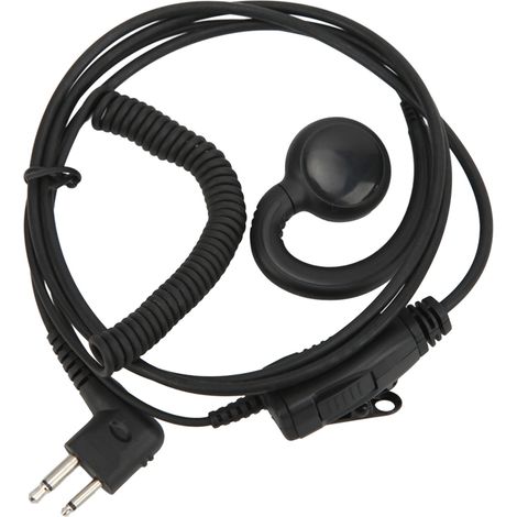 Écouteur oreillette M pour talkie-walkie Motorola A8 XIR P3688 C1200 GP3188, pièce de rechange casque compatible (1/5)