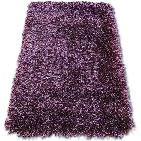 Teppich LOVE SHAGGY Modell 93600 purple purple 250x350 cm