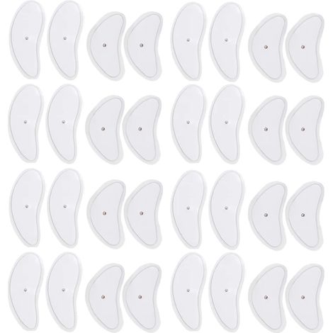 8/32 Stück Gesichtsstraffungspflaster, EMS-Muskelstimulator, selbstklebende Gesichtsmassage-Elektroden  04453-AquaForge