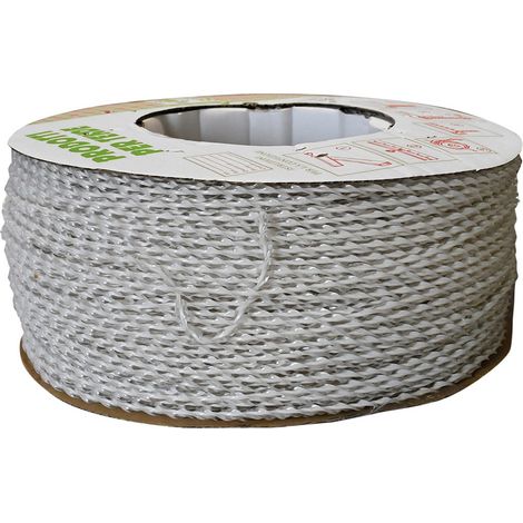 7KG CORDONCINO PER TENDA 'CAMELIA' colore avana/bianco