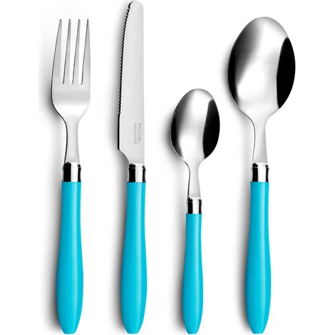 Réglisse Bleu Turquoise - Ménagère 16 pièces (1/5)