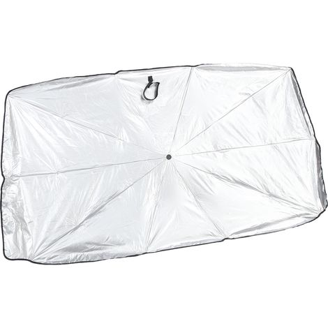 Pare-soleil de pare-brise, parapluie, isolation thermique, protection UV, universel, pliable, pare-soleil pour vitre avant de voiture (1/5)