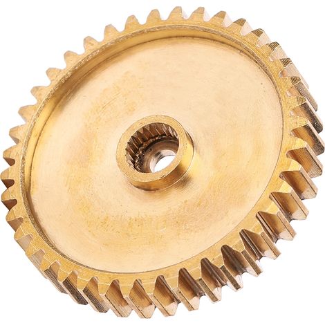 Stirnrad aus Messing, 40 Zähne für Servo, 25-Zahn-Keilwelle, Modul 0,8, Industrieroboter-Ersatzteil 4305‑0025‑0040 (1/5)