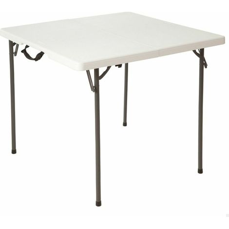 Mesa Plegable Lifetime Blanco 86 x 74 x 86 cm (1/5)
