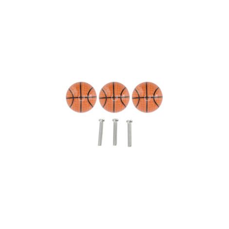 Set di 3 pomelli a sfera in ceramica per cassetti di mobili da cucina, foro singolo - Crezuo (1/4)