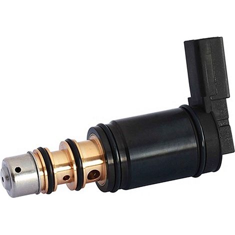 Magnetventil, Messventil und Regelventil für 8-9 Kompressoren in Fahrzeugen der Audi A3- und Volkswagen Golf-Baureihe. (1/4)