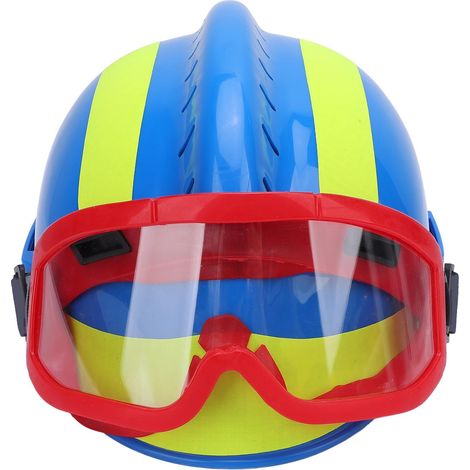 Casque de sauvetage pour travail en hauteur, casque de sécurité avec lampe frontale ventilée, pour interventions d'urgence en cas de séisme, d'incendie ou de recherche, F2 bleu (1/5)