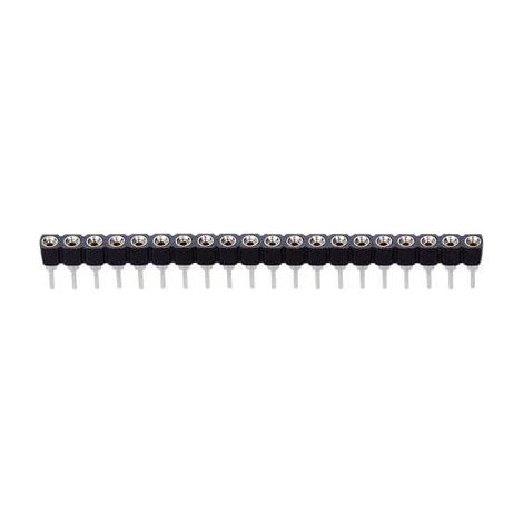 BKL Electronic Barrette femelle (de précision) Nbr de rangées: 1 Nombre de pôles par rangée: 32 1012 (1/2)