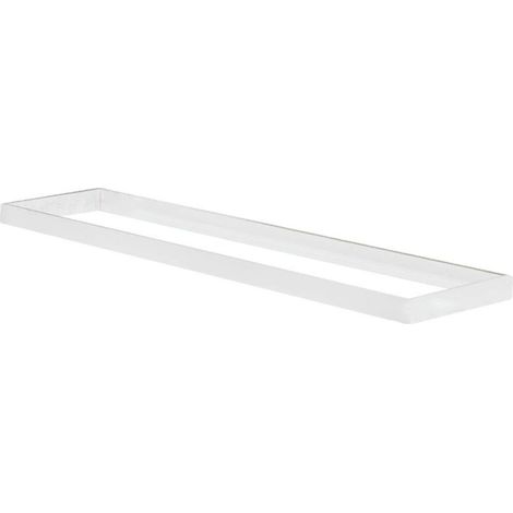 Cadre de fixation saillie pour panneau LED BLINGO - type de cadre saillie pour dalle led - cadre saillie blanc pour dalle led 120x30cm (1/3)