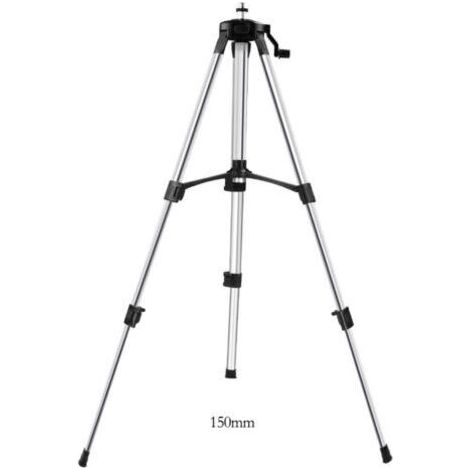 Niveau laser,Trépied de niveau Laser 1.5M hauteur réglable épaissir le support de trépied en aluminium pour trépied à nivellement automatique