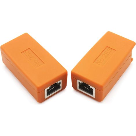 Testeur Câbles Réseau RJ45 Cat5 Cat6 5E 6E Support Mesure Longueur Détection Défauts Host Test Box Test Court-Circuit (1/5)