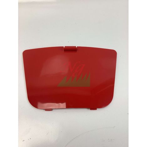 Cubierta frontal roja original Stiga 327109501/2 para cortacésped con asiento (1/3)