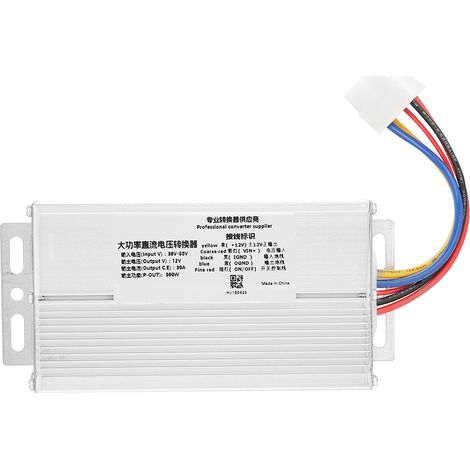 Gleichstromwandler 36–96 V auf 12 V 30 A 360 W (1/5)