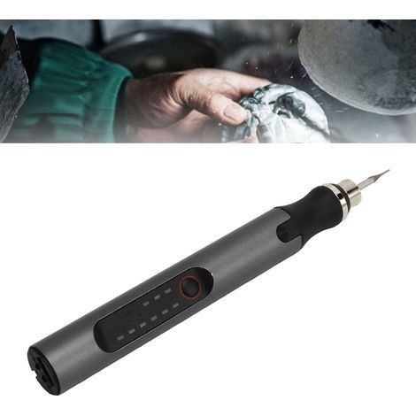 Mini machine à polir, stylo de polissage rechargeable USB, mini stylo électrique pour la sculpture du jade, stylo à graver (1/5)