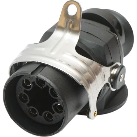 Presa universale per rimorchio a 7 pin 24 V codice OEM TM6009A Breckner Germany (1/5)
