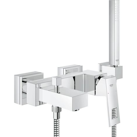 Grohe Eurocube Mitigeur monocommande 1/2' bain/douche, Chrome (23141000)