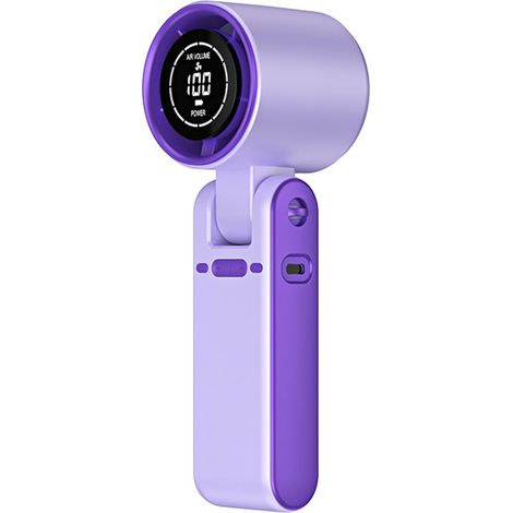 Petit ventilateur portable avec 100 vitesses réglables, silencieux, rechargeable par USB, pour intérieur et extérieur, anniversaire, vacances, rechargeable par USB (1/5)