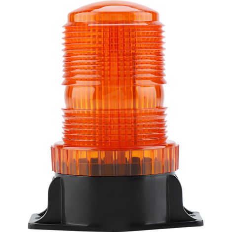 Ampoule Stroboscopique LED 10-110V 30 LEDs Clignotante Tournante pour Chariot Élévateur (1/5)