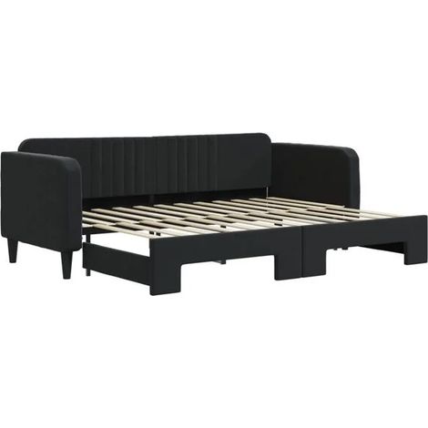 Canapé-lit avec matelas gigogne (matelas non inclus) 80x200 cm (1/5)