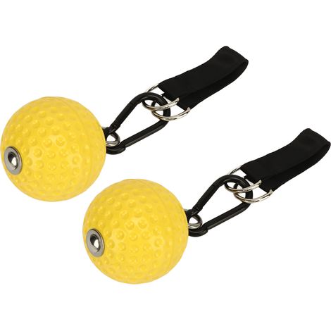 Poignées de traction antidérapantes et multifonctionnelles avec sangles pour ballon d'escalade et musculation. (1/5)