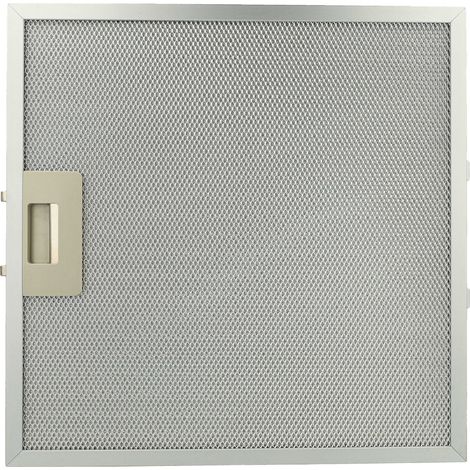 vhbw Filter Metallfettfilter kompatibel mit Bauknecht Dunstabzugshaube - 32 x 32 x 0,85 cm, Metall