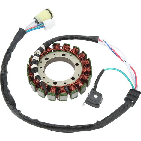 Stator de générateur 5KM 15451 00 00, pièce de rechange résistante à la chaleur pour Grizzly 660 YFM660FA 4x4 2002-2008 (1/5)
