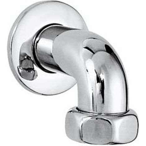 GROHE Coude de sortie 12436 Saillie 90mm sans thermomètre 1 1/2"x5/4" chromé, 12436000 (1/2)