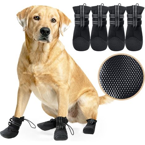 Bottes Imperméables Antidérapantes pour Chien - Protection des Pattes pour Aventures en Extérieur (1/5)