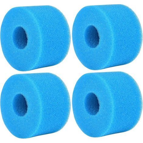 Spugna filtrante tipo S1, cartuccia filtrante in schiuma, filtro in schiuma per piscina, riutilizzabile e lavabile, filtro in schiuma per spa e piscina. (1/4)