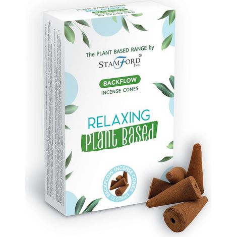 Cônes d'encens à reflux à base de plantes - Relaxant- Vendu par 1 (1/2)