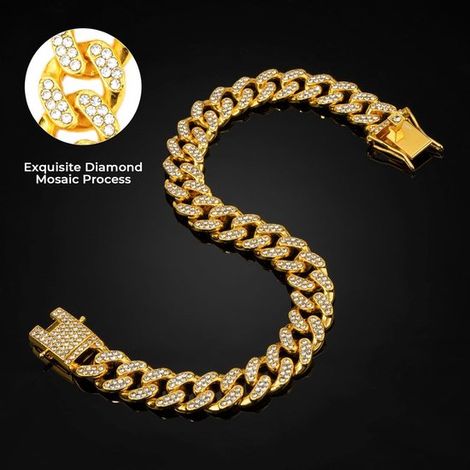 Collier pour animaux de compagnie en diamant de 45 cm (18 pouces) - Collier tendance pour chats et chiens - Collier collier pour animaux de compagnie - Accessoire pour animaux de compagnie - Pour anim (1/5)