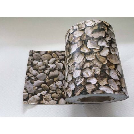 Telo Frangivista Stone in PVC per Recinzioni 19x35 m