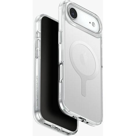 Funda UNIQ Clario para iPhone Air con carga Magclick transparente (1/5)
