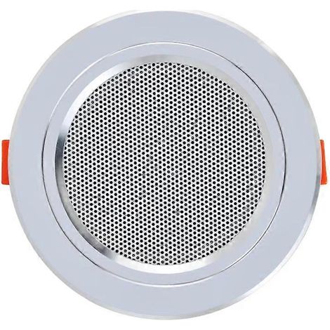 Mini haut-parleur de plafond 12 W HiFi stéréo, système audio home cinéma, sonorisation, ambiance sonore pour salle de bain (1/5)
