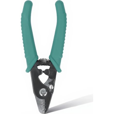 Pince à Dénuder à Trois Trous pour Fibre Optique, Pince Coupe-Câble à Sertir, Outil de Dénudage de Câble à Fibre Optique pour FTTH, Réseau de Fibre Industrielle (1/2)