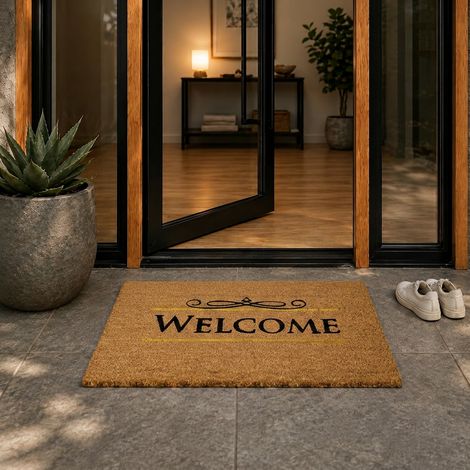 Tapis coco 'Welcome' - 40x60 cm