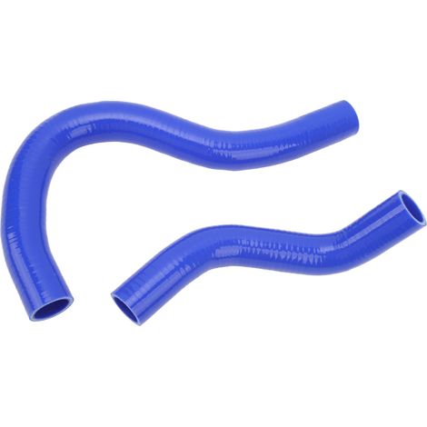 Tuyau de liquide de refroidissement en silicone 2 pièces, excellente étanchéité, résistant à la chaleur, kit flexible pour Civic EP3 Si SiR Type R K20A3 2002-2005, bleu (1/5)