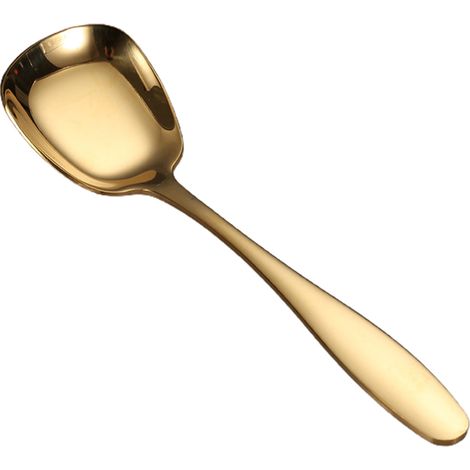 Dessert Spoon - Stainless Steel - Dishwasher Safe - Rust Resistant - For Home Restaurant Buffet Use - 18.5 Cm - 1 Pièce (1/5)