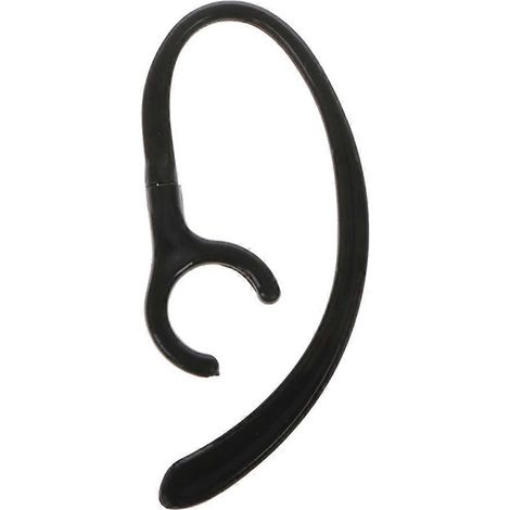 2 crochets universels pour écouteurs, compatibles Bluetooth, fixation 9mm - Noir - Lot de 2 pièces (1/4)
