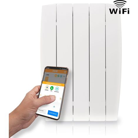 Emisor Cerámico WiFi de Bajo Consumo OPTIMA500 WIFI (500W) - Programable - ALEXA y GOOGLE