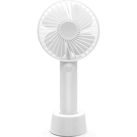 Ventilateur de Poche Rechargeable USB - Mini Ventilateur Portable 3 Vitesses, Batterie 1200mAh, Puissant et Compact pour Voyage et Maison (1/5)
