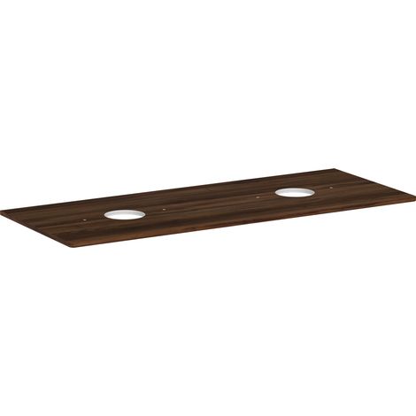 hansgrohe Xelu Q Konsole mit 2 runden Ausschnitten, 1360x550, für (1/3)