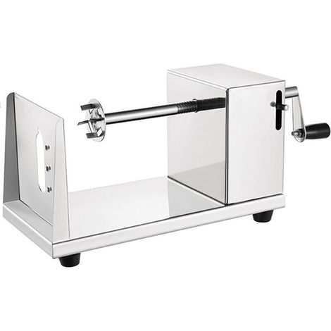 Coupe-Pommes de Terre Machine de DéCoupe en Spirale Machine à Copeaux Accessoires de Cuisine Outils de Cuisson Hachoir Trancheuse de Pommes de Terre (1/5)