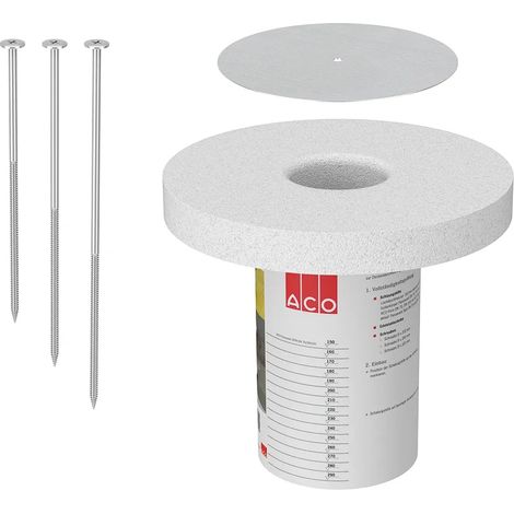 ACO Aide au coffrage Passavant DN70/DN100/90Degrés D=335mm Pour corps d'avaloir, 7040.23.02