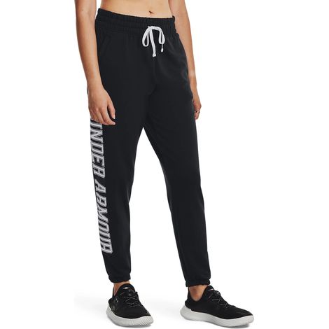 Pantaloni da jogging Under Armour Rival Terry Graphic da donna