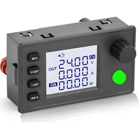 DC Boost Buck Convertisseur de Tension 6-36V à 0,5-37V 40W 4,5A 12V 24V 36V Régulateur de Tension Module d'alimentation de Charge DIY à Tension et Courant Constants avec Affichage LCD. (1/5)