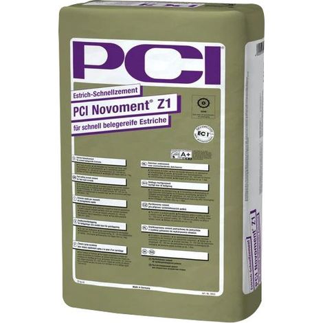 PCI Novoment Z1 25kg Sack grau