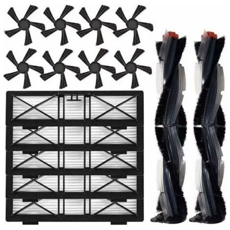 Ahlsen Accessoires de remplacement pour Neato Botvac D Series D75 D80 D85 et Connected Series D3 D4 D5 D6 D7, y compris la brosse principale, la brosse latérale et le filtre Ultra Performance (1/5)