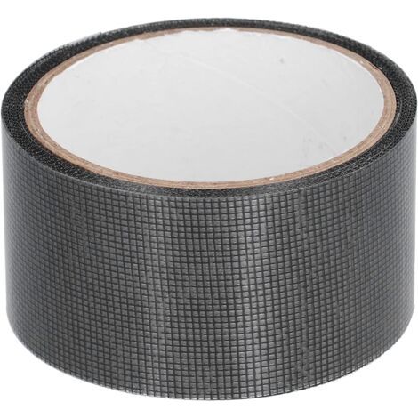 Ruban de réparation pour moustiquaire de fenêtre, ruban en maille pour réparation de patch, ruban en maille pour revêtement en fibre de verre pour déchirures de portes et fenêtres (1/5)