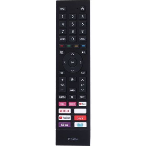 TéLéCommande de Remplacement CT-95038 pour TéLéCommande TV Toshiba (1/4)